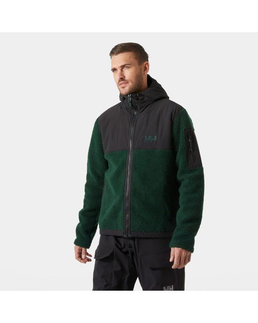 Helly Hansen Green Patrol Pile Fleece Jacket for men