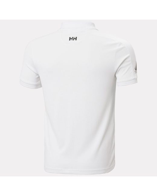 Helly Hansen White Hp Race Polo for men
