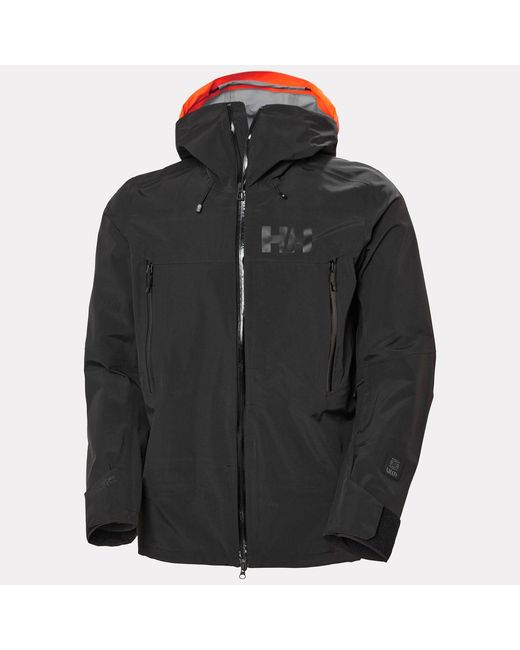 Helly Hansen Black Sogn Shell 2.0 Shell Jacket for men