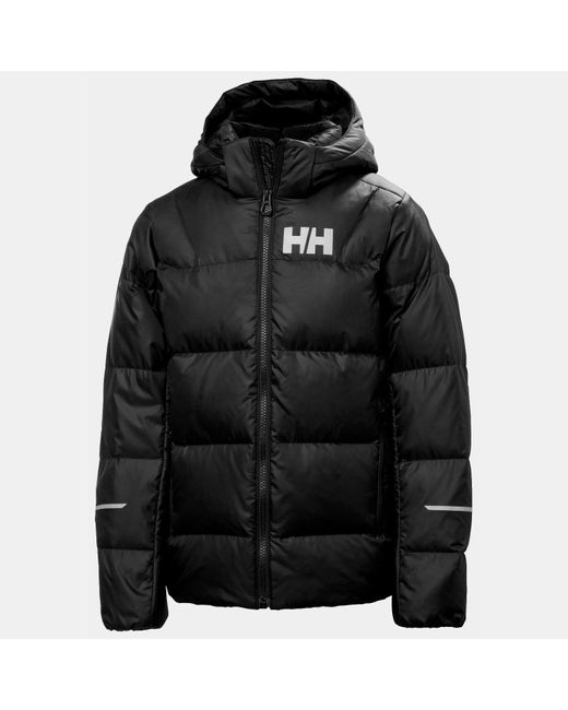Helly Hansen Black Juniors' Isfjord Down Winter Jacket 2.0