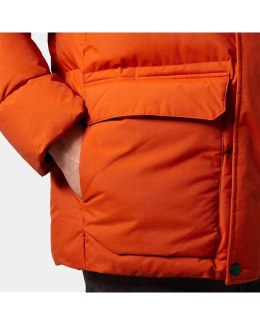 Helly Hansen Orange Nordic Puffy Jacket for men