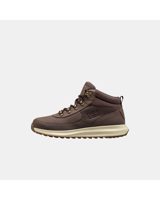 Helly Hansen Brown Forest Evo Leather Shoes for men