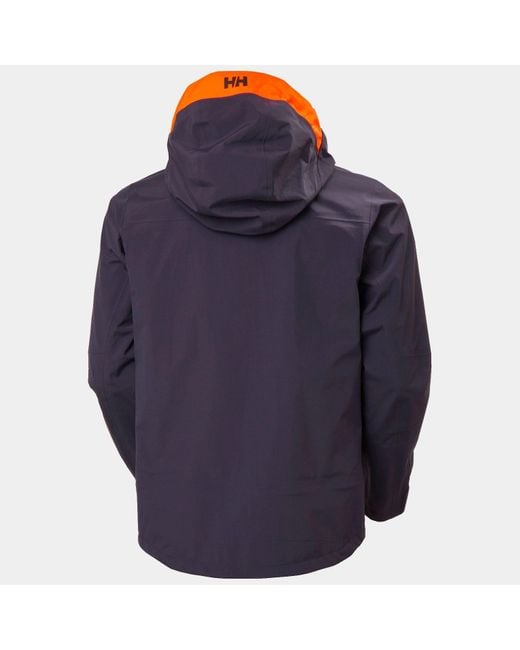 Giacca Shell Sogn 2.0 Uomo Viola di Helly Hansen in Blue da Uomo
