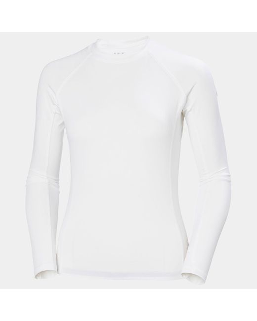 Helly Hansen White Waterwear Rashguard