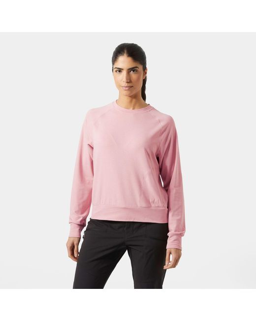 Helly Hansen Pink Tyri Knit Crew Neck for men