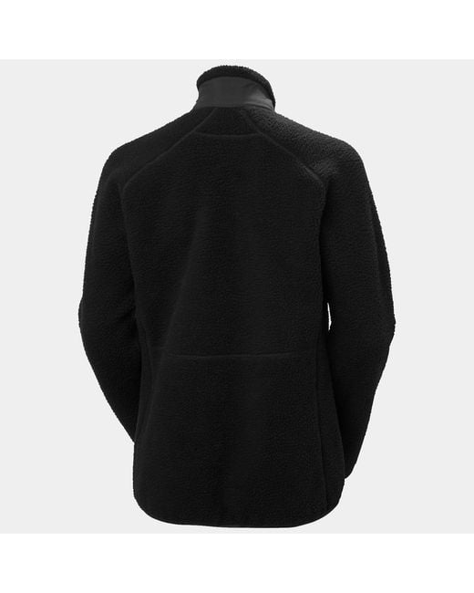 Helly Hansen Black Imperial Pile Fleece Block Jacket