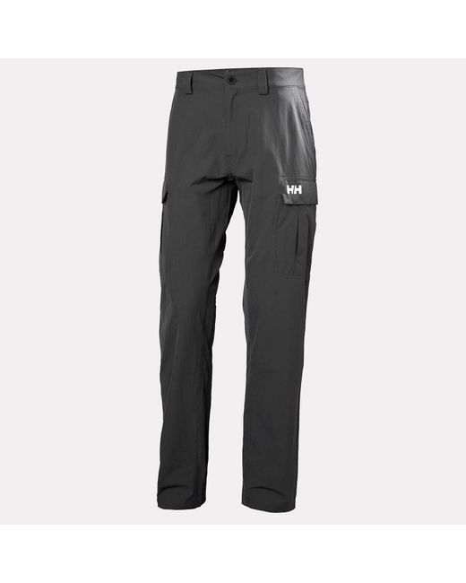 Helly Hansen Gray Hh Quick-Dry Softshell Cargo Pants for men