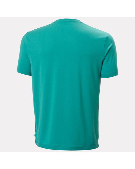 Helly Hansen Green Skog Recycled Graphic T-Shirt for men