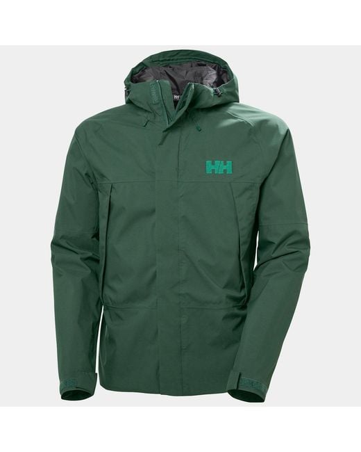 Helly Hansen Green Banff Shell Jacket for men