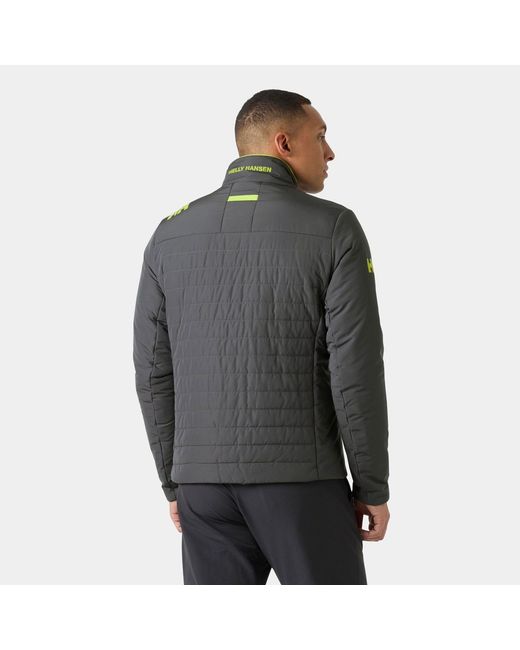 Helly Hansen Gray Crew Insulator Sailing Jacket 2.0 for men