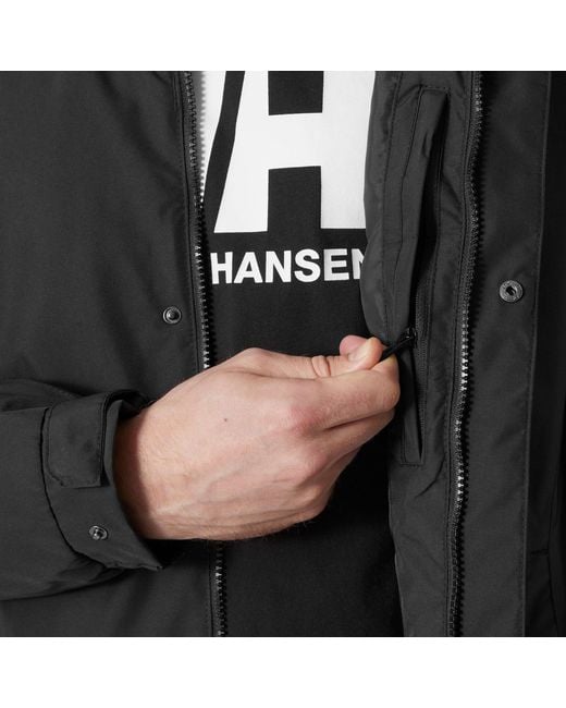 Helly Hansen Men's Dubliner Shell Rain Jacket Black for men