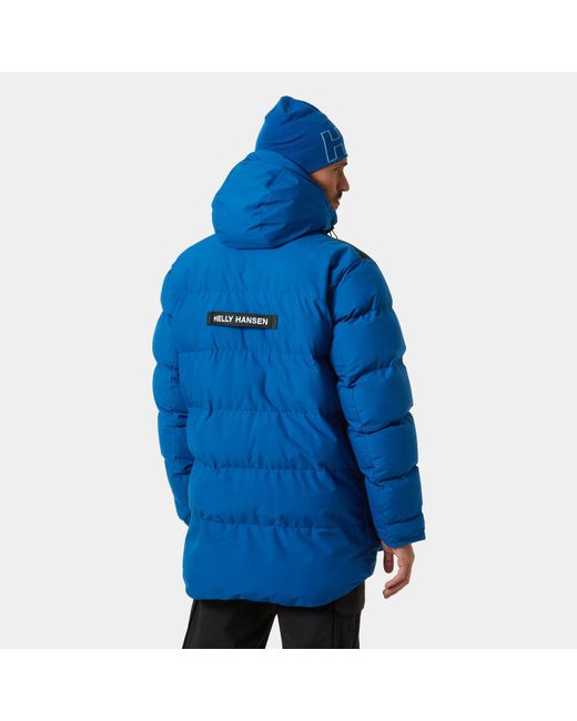 Helly Hansen Blue Men's Patrol Puffy Insulated Jacket Mens for men