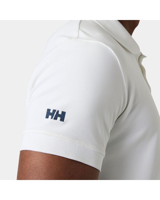 Helly Hansen White Crewline Polo for men