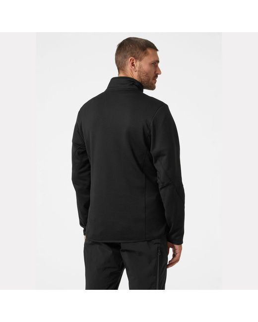 Helly Hansen Black Alpha Zero Fleece Outdoor Jacket for men