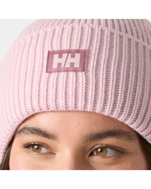 Helly Hansen Pink Hh Rib-Beanie