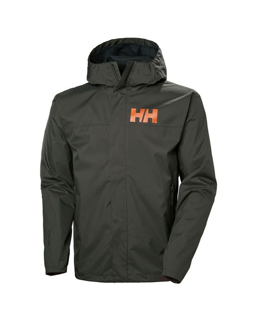 Helly Hansen Rain Jacket Green for men