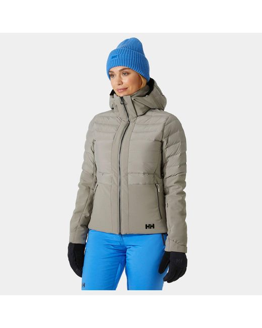 Helly Hansen Gray Avanti Insulated Resort Ski Jacket Grey