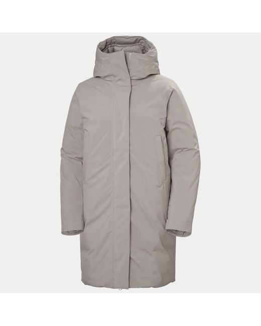 Helly Hansen Gray Urban Pro Helly Tech Down Coat