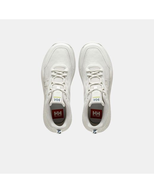 Helly Hansen White Crew Low Sailing Shoes for men