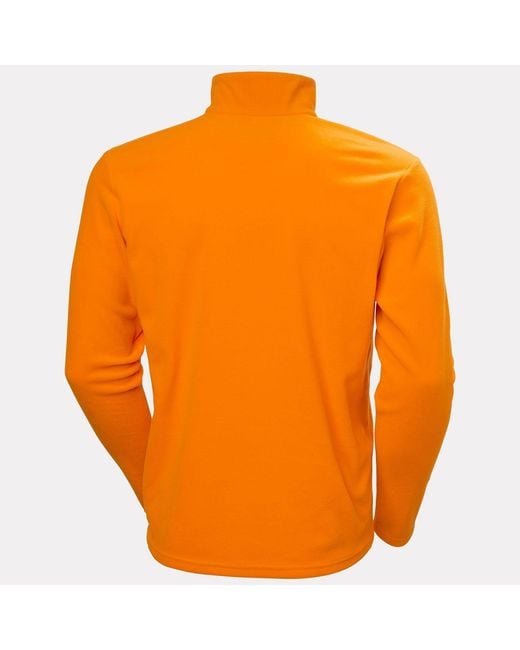 Helly Hansen Orange Daybreaker Half-Zip Fleece for men