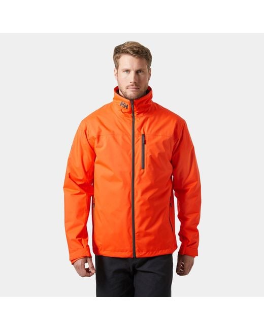 Helly Hansen Crew Midlayer Jacket 2.0 Orange for men