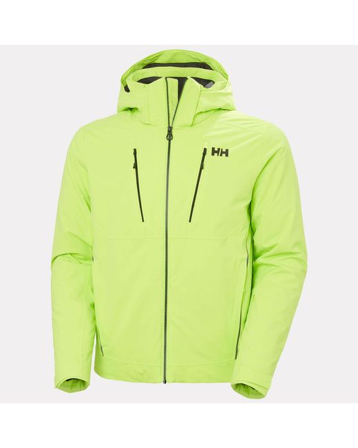 Alpha 4.0 Giacca Da Sci di Helly Hansen in Green da Uomo
