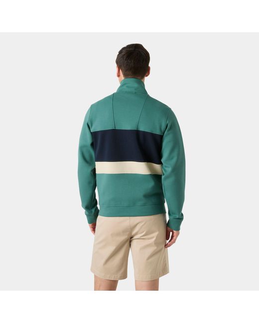 Helly Hansen Green Koster Sweat Jacket for men