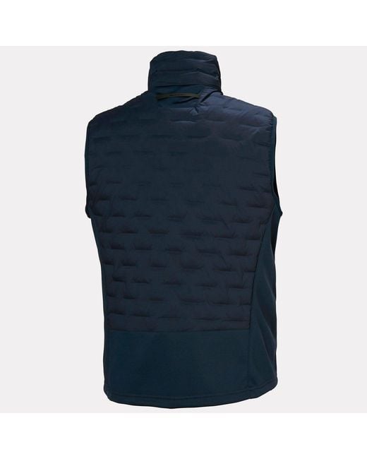 Helly Hansen Blue Hp Hybrid Stretch Insulator Vest for men