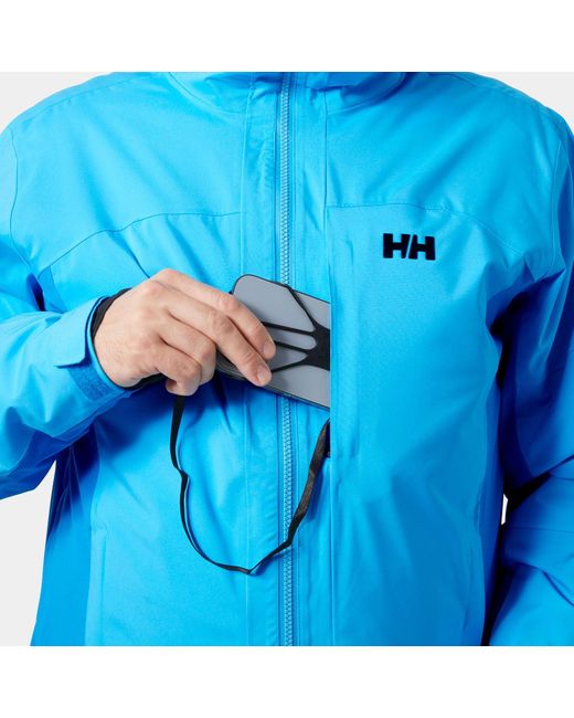 Helly Hansen Blue Courchevel Jacket for men