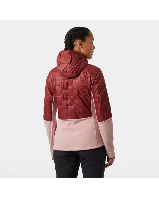 Helly Hansen Red Lifaloft Hybrid Insulator Jacket