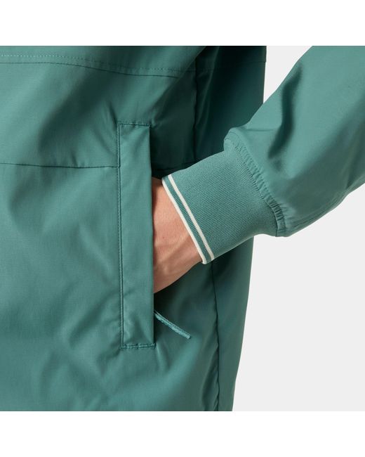 Helly Hansen Green Marine Bomber Jacket for men