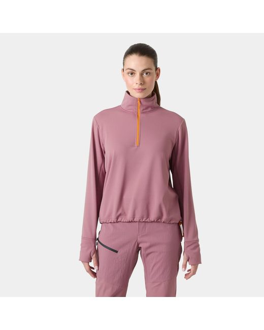 Helly Hansen Purple Versalite Cinched Fleece