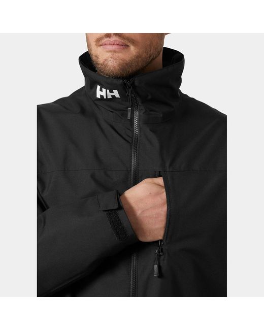 Helly Hansen Herren Crew Midlayer Segeljacke 2.0 in Black für Herren