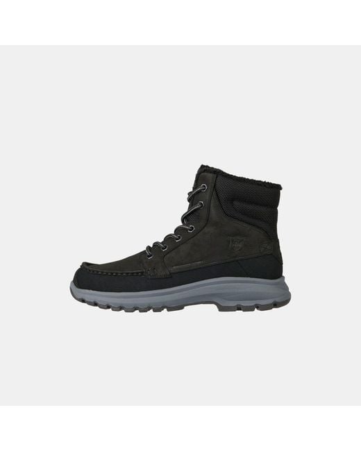 Helly Hansen Black Garibaldi V3 Waterproof Leather Boots for men