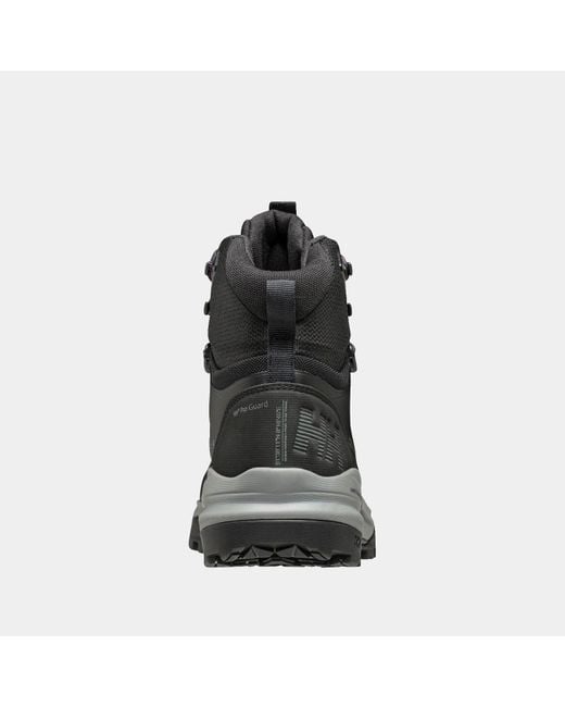 Helly Hansen Black Ascender Mid Helly Tech Waterproof Hiking Boots
