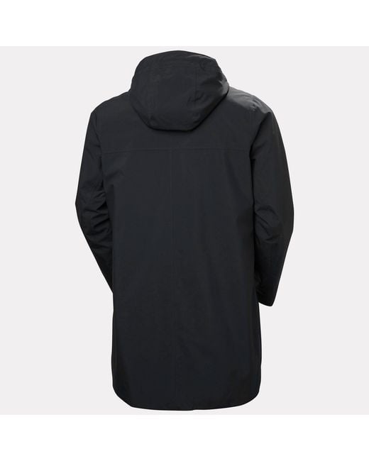 Helly Hansen Black Brussel Raincoat for men