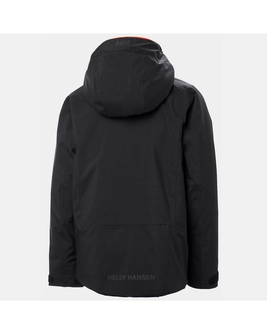 Juniors' Alpha Giacca Da Sci Nero di Helly Hansen in Black