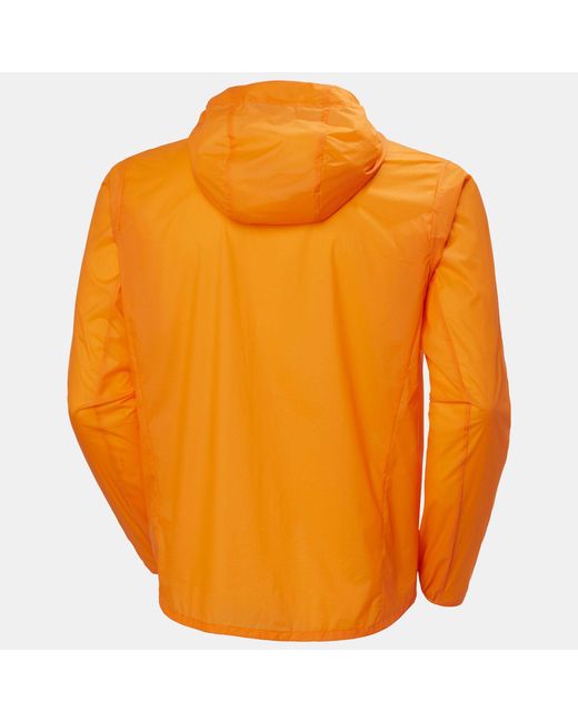 Helly Hansen Orange Trail Windbreaker Jacket for men