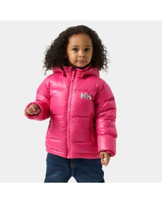 Helly Hansen Red Kids' Isfjord Down Winter Jacket