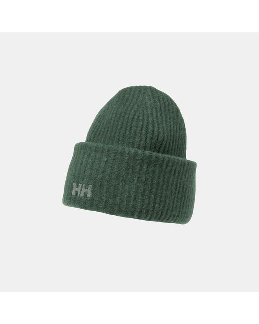 Helly Hansen Green Soft-Rib Beanie