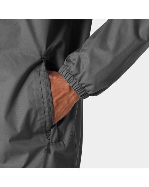 Helly Hansen Gray Vancouver Rain Jacket for men