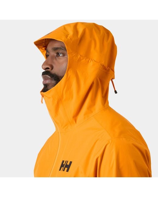 Helly Hansen Orange Verglas Infinity Shell Jacket 2.0 for men