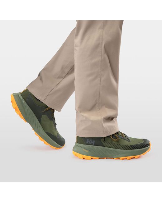 Helly Hansen Green Awe Hiker Helly Tech Shoes for men