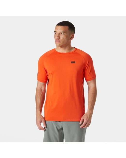 Helly Hansen Orange Hp Ocean T-Shirt for men