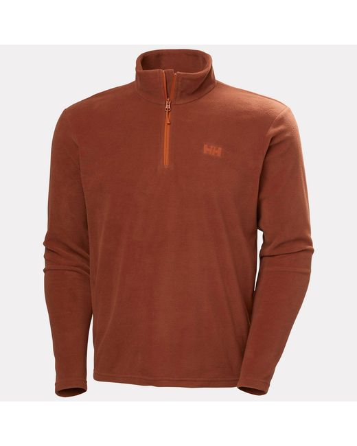 Helly Hansen Red Daybreaker Half-Zip Fleece for men