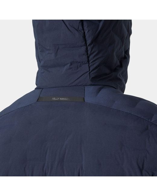 Helly Hansen Blue Hp Hybrid Stretch Hooded Insulator for men