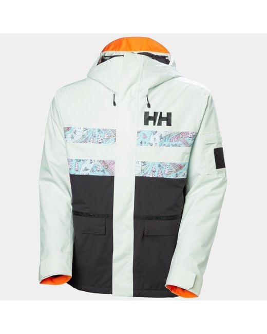Ullr D Am Jacket Vert Helly Hansen en coloris Blue