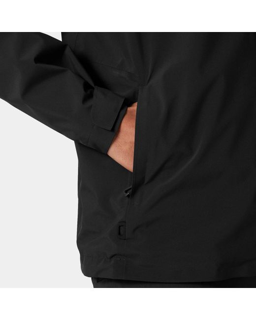 Helly Hansen Black Hp Racing Jacket 2.0 for men