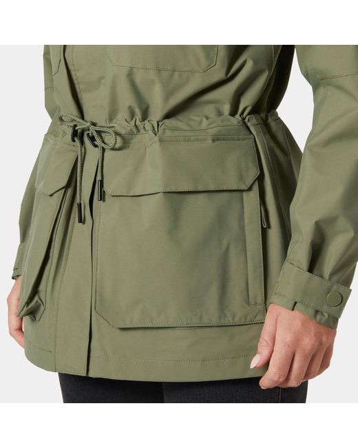Helly Hansen Green Escape Utility Raincoat