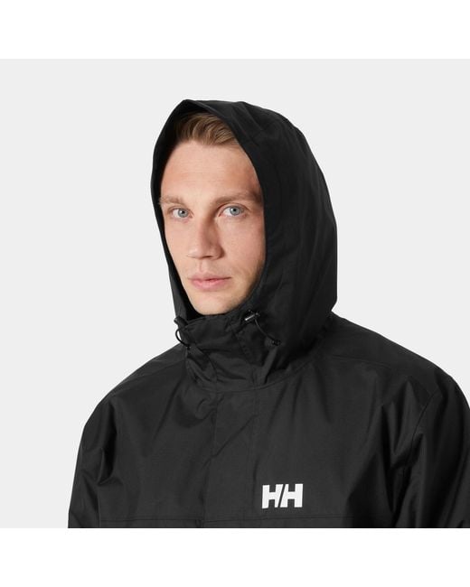 Helly Hansen Men's Ervik Fully Waterproof Jacket Black for men